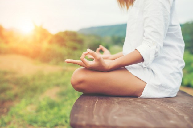 meditation hand pose